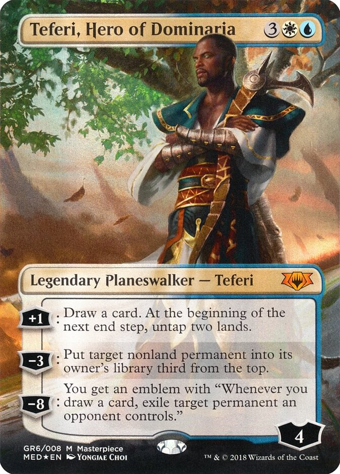 Teferi, Herói de Dominária / Teferi, Hero of Dominaria - Magic: The Gathering - MoxLand