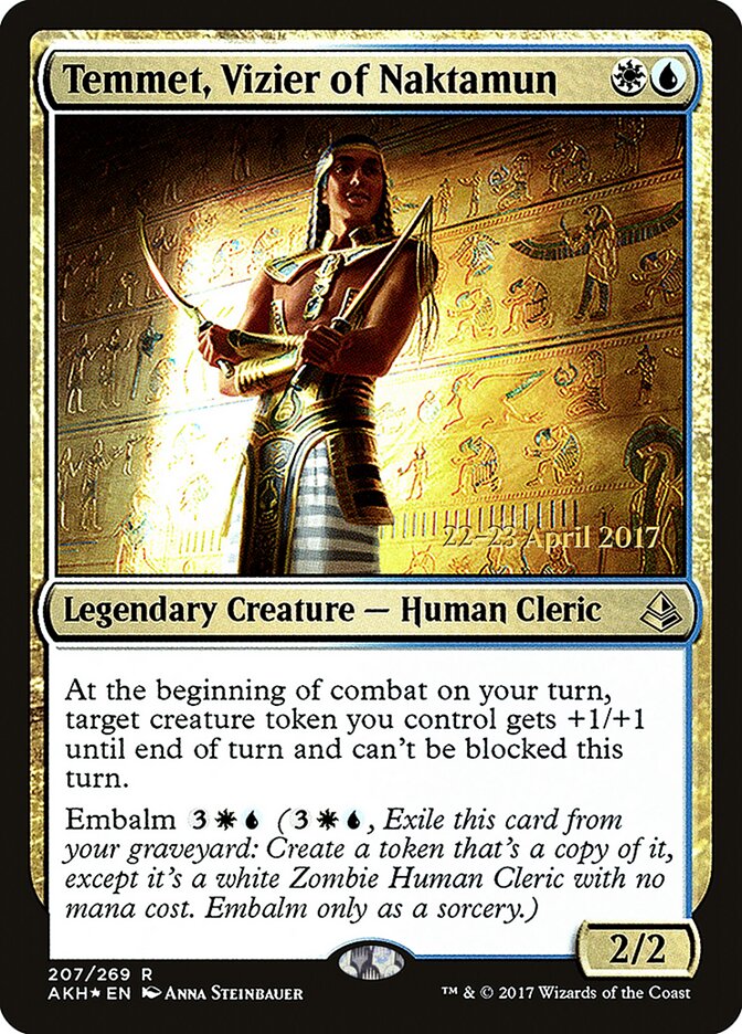 Temmet, Vizir de Nactamon / Temmet, Vizier of Naktamun - Magic: The Gathering - MoxLand