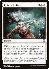 Voltar ao Pó / Return to Dust - Magic: The Gathering - MoxLand