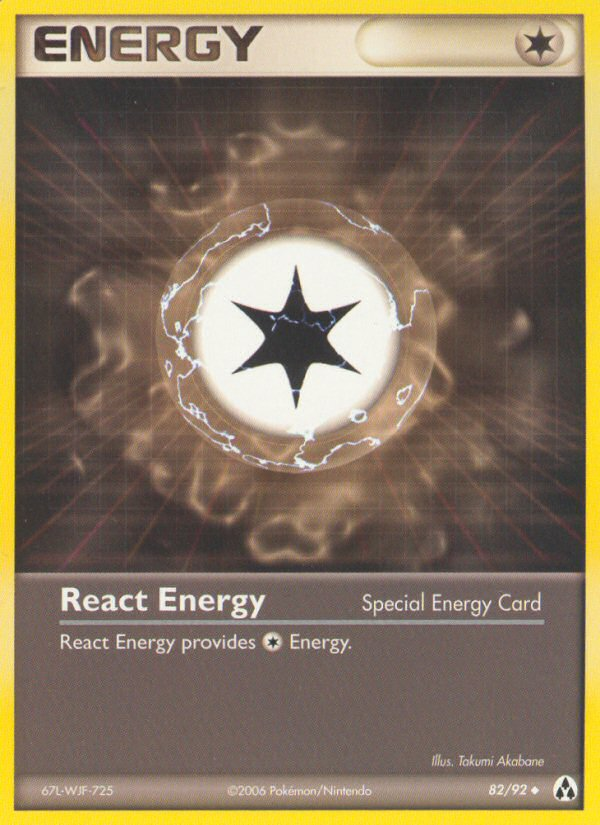 React Energy - MoxLand - MoxLand