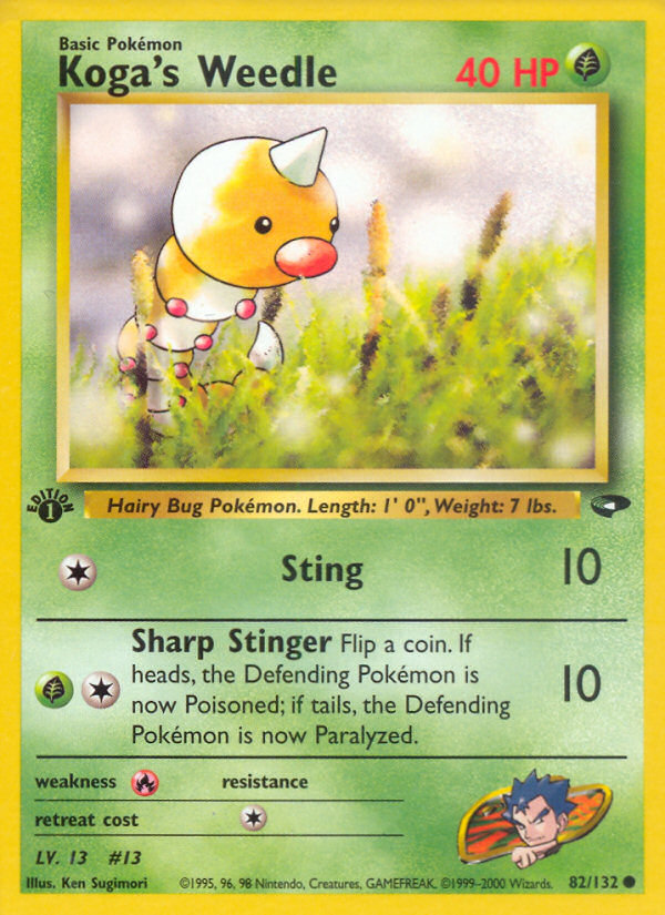 Koga's Weedle - MoxLand - MoxLand