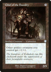 Chefe da Fundição / Chief of the Foundry - Magic: The Gathering - MoxLand
