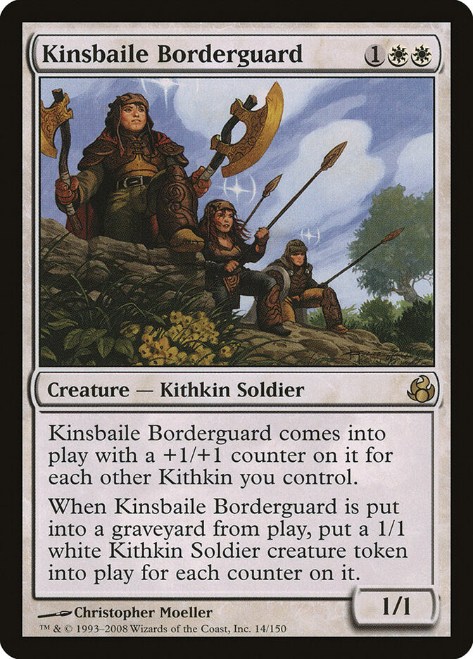 Guarda Fronteiriça de Kinsbaile / Kinsbaile Borderguard - Magic: The Gathering - MoxLand