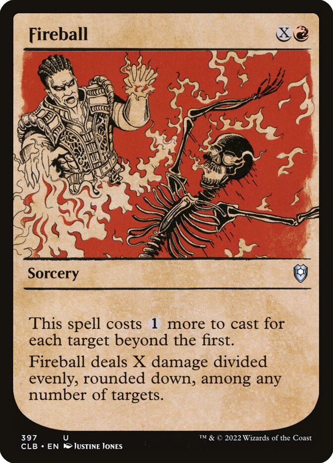 Bola de Fogo / Fireball - Magic: The Gathering - MoxLand