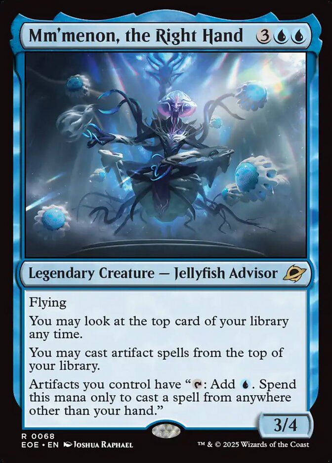 Mm'menon, a Mão Direita / Mm'menon, the Right Hand - Magic: The Gathering - MoxLand