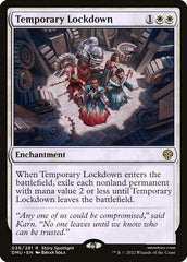 Confinamento Temporário / Temporary Lockdown - Magic: The Gathering - MoxLand