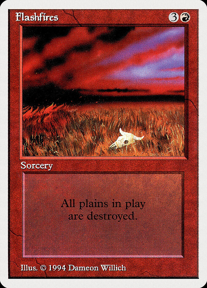 Tormenta Ígnea / Flashfires - Magic: The Gathering - MoxLand