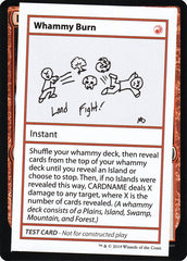 Whammy Burn - Magic: The Gathering - MoxLand