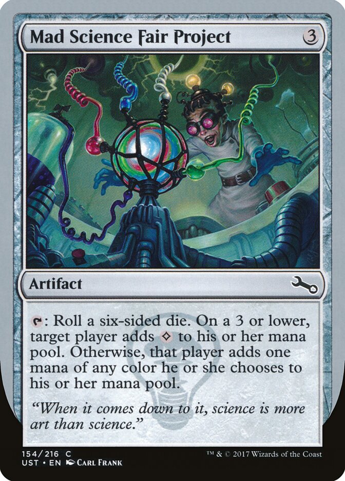 Mad Science Fair Project - Magic: The Gathering - MoxLand