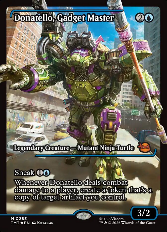 Donatello, Gadget Master - Magic: The Gathering - MoxLand
