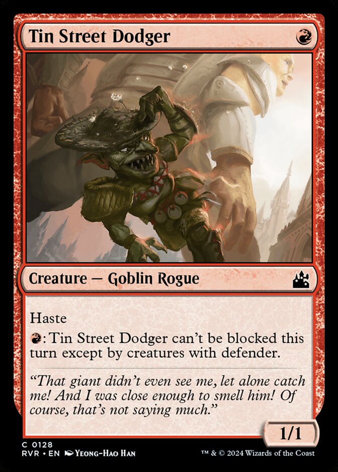 Esquivadora da Rua do Estanho / Tin Street Dodger - Magic: The Gathering - MoxLand