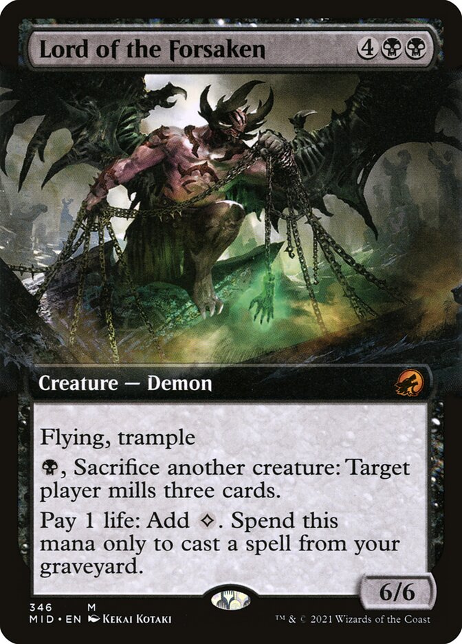Senhor dos Renegados / Lord of the Forsaken - Magic: The Gathering - MoxLand