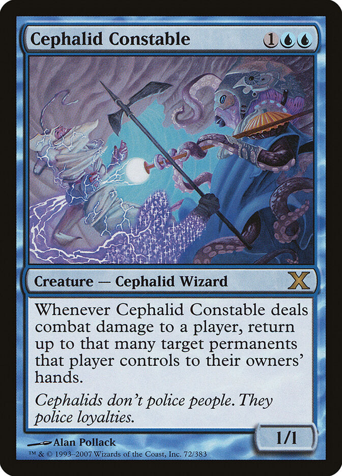 Policial Cefálida / Cephalid Constable - Magic: The Gathering - MoxLand