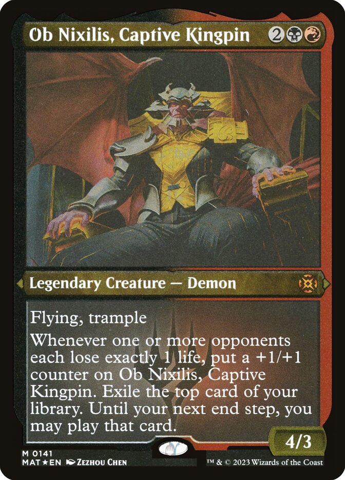 Ob Nixilis, Chefão Cativo / Ob Nixilis, Captive Kingpin - Magic: The Gathering - MoxLand