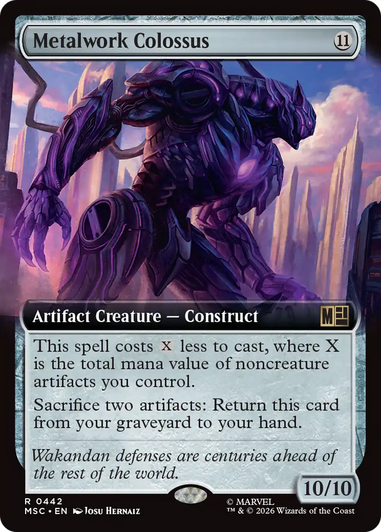 Colosso de Serralheria / Metalwork Colossus - Magic: The Gathering - MoxLand