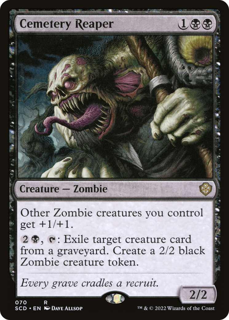 Colhedor de Cemitério / Cemetery Reaper - Magic: The Gathering - MoxLand