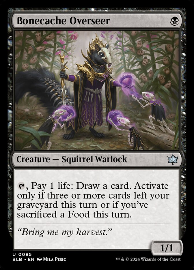 Supervisor do Repositósteo / Bonecache Overseer - Magic: The Gathering - MoxLand
