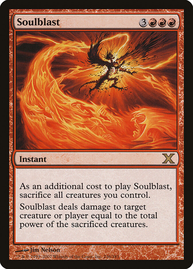 Explosão da Alma / Soulblast - Magic: The Gathering - MoxLand