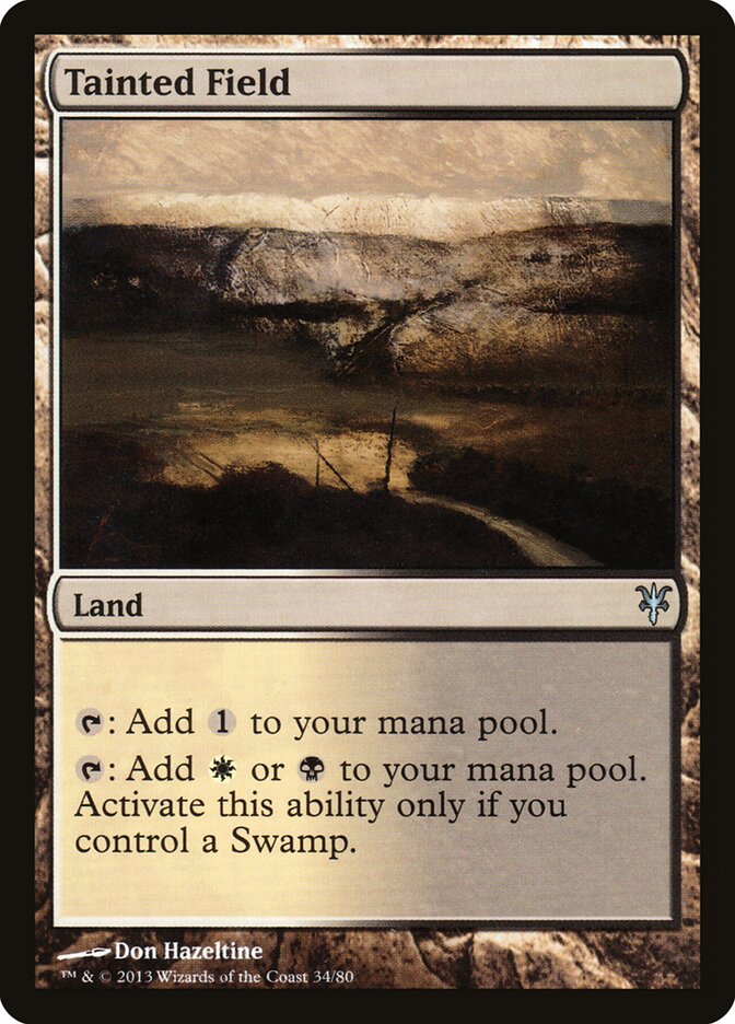 Campo Contaminado / Tainted Field - Magic: The Gathering - MoxLand