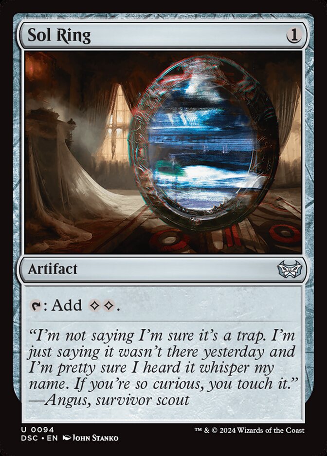 Anel Solar / Sol Ring - Magic: The Gathering - MoxLand