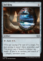 Anel Solar / Sol Ring - Magic: The Gathering - MoxLand