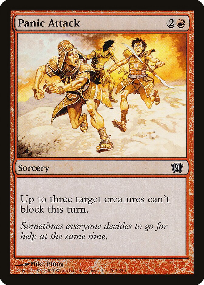 Ataque de Pânico / Panic Attack - Magic: The Gathering - MoxLand