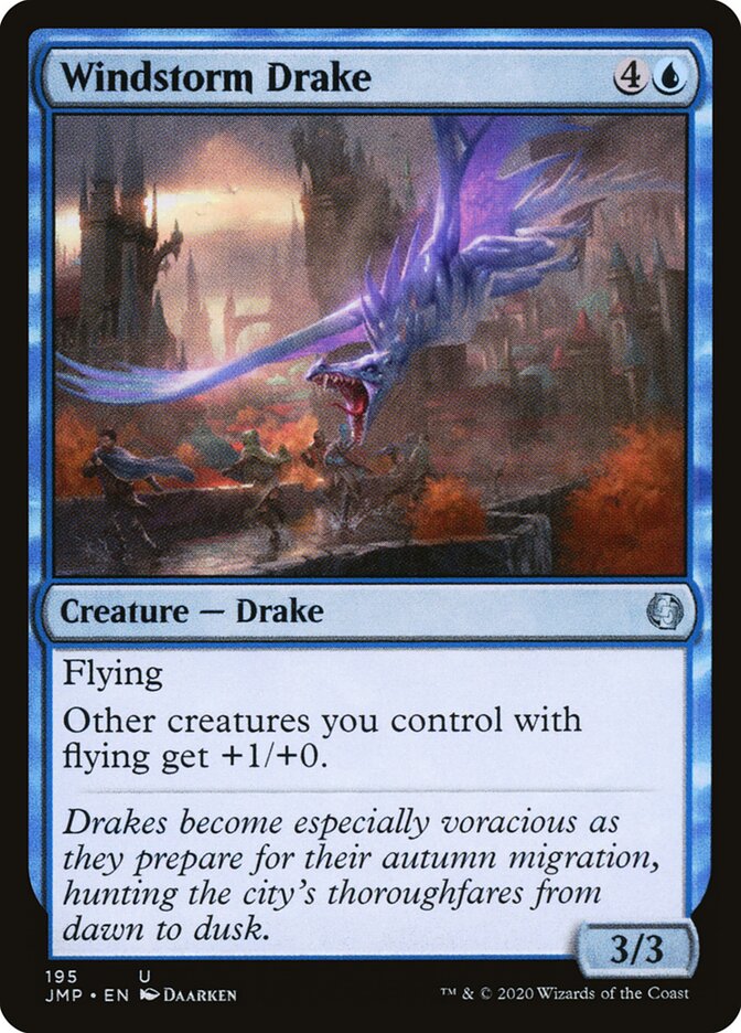 Dragonete do Vendaval / Windstorm Drake - Magic: The Gathering - MoxLand