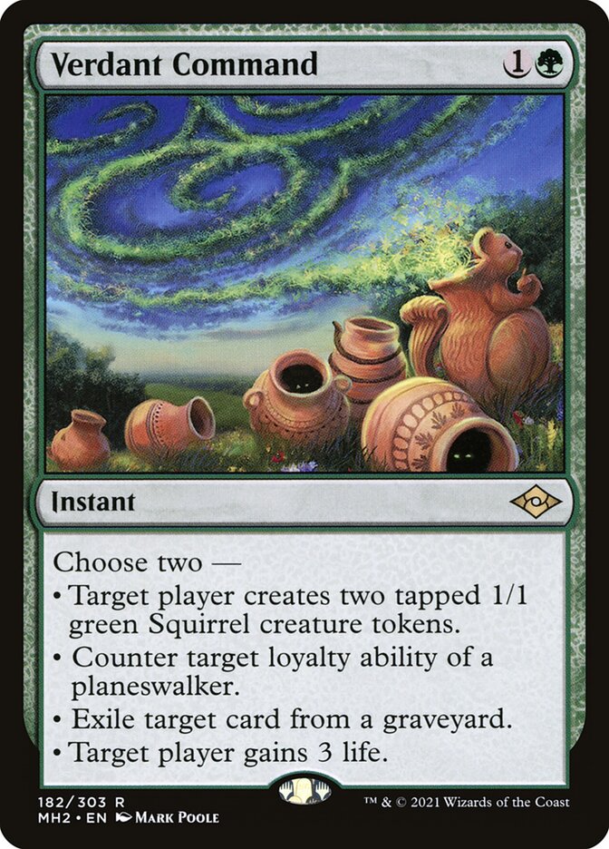 Comando Verdejante / Verdant Command - Magic: The Gathering - MoxLand