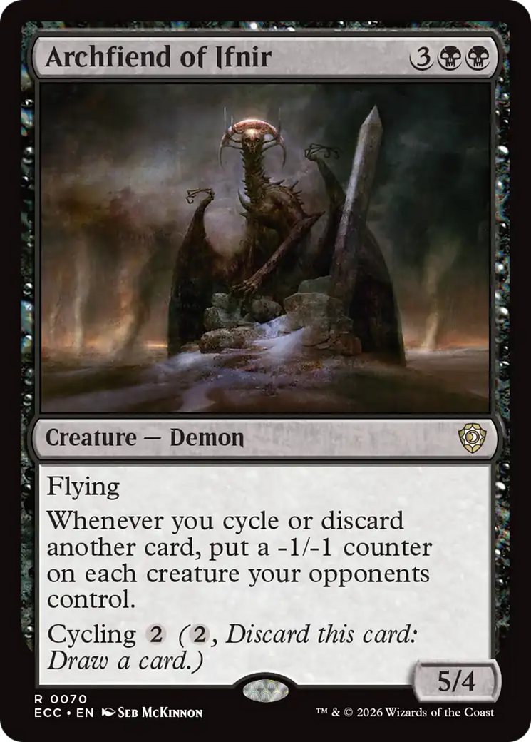 Arquidemônio de Ifnir / Archfiend of Ifnir - Magic: The Gathering - MoxLand