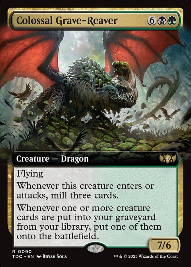Colossal Grave-Reaver - Magic: The Gathering - MoxLand