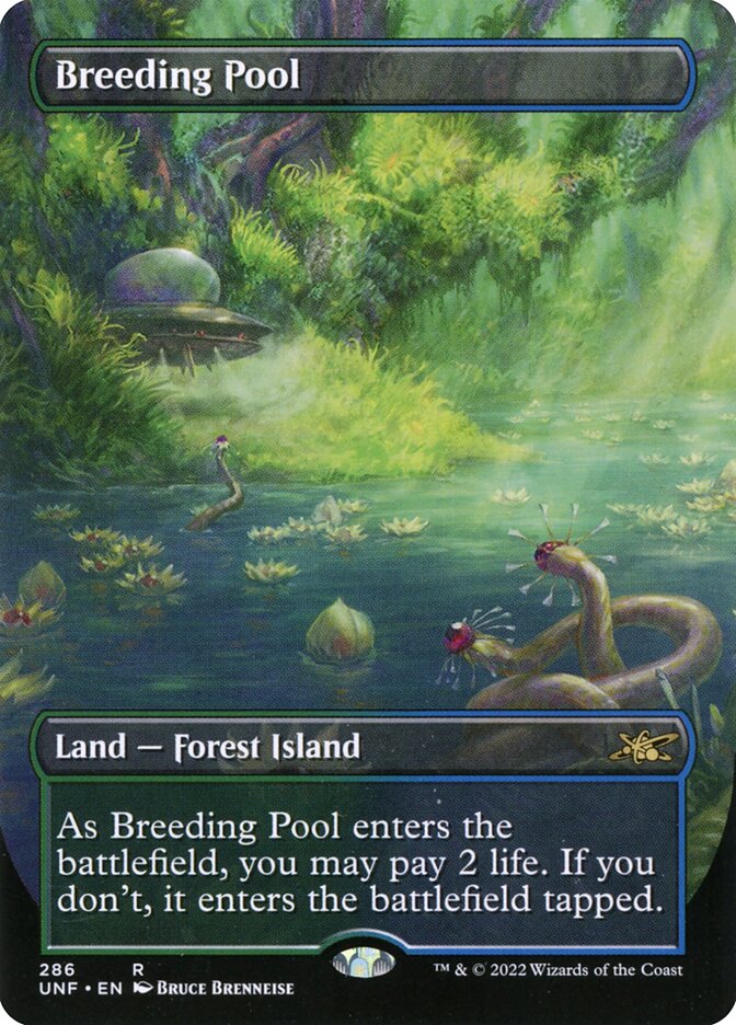 Charco da Procriação / Breeding Pool - Magic: The Gathering - MoxLand