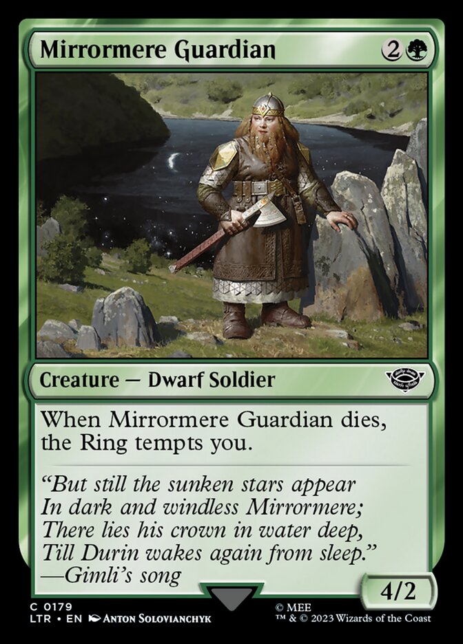 Guardiã do Lago-espelho / Mirrormere Guardian - Magic: The Gathering - MoxLand