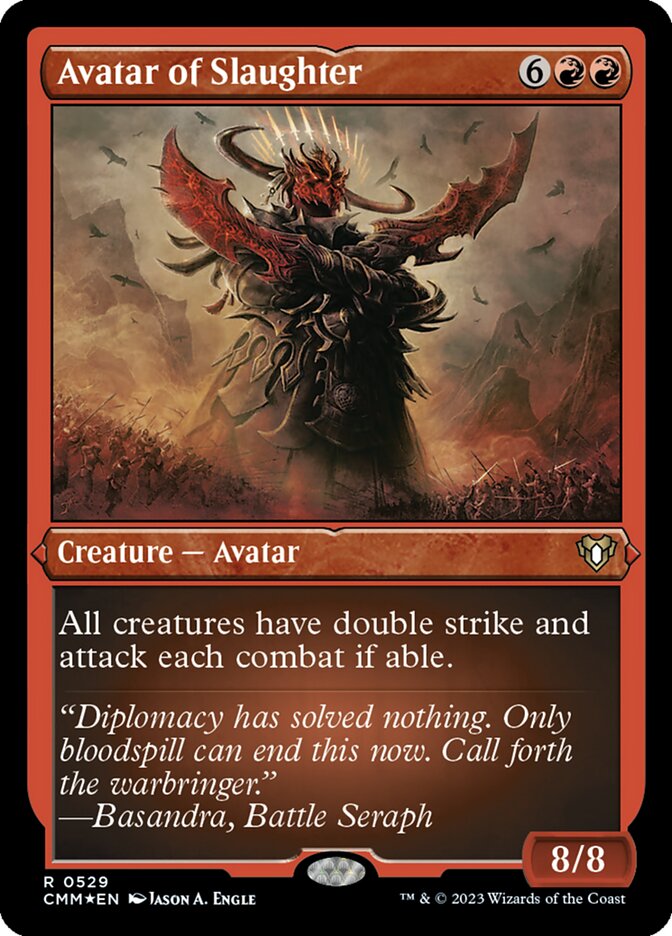 Avatar da Carnificina / Avatar of Slaughter - Magic: The Gathering - MoxLand