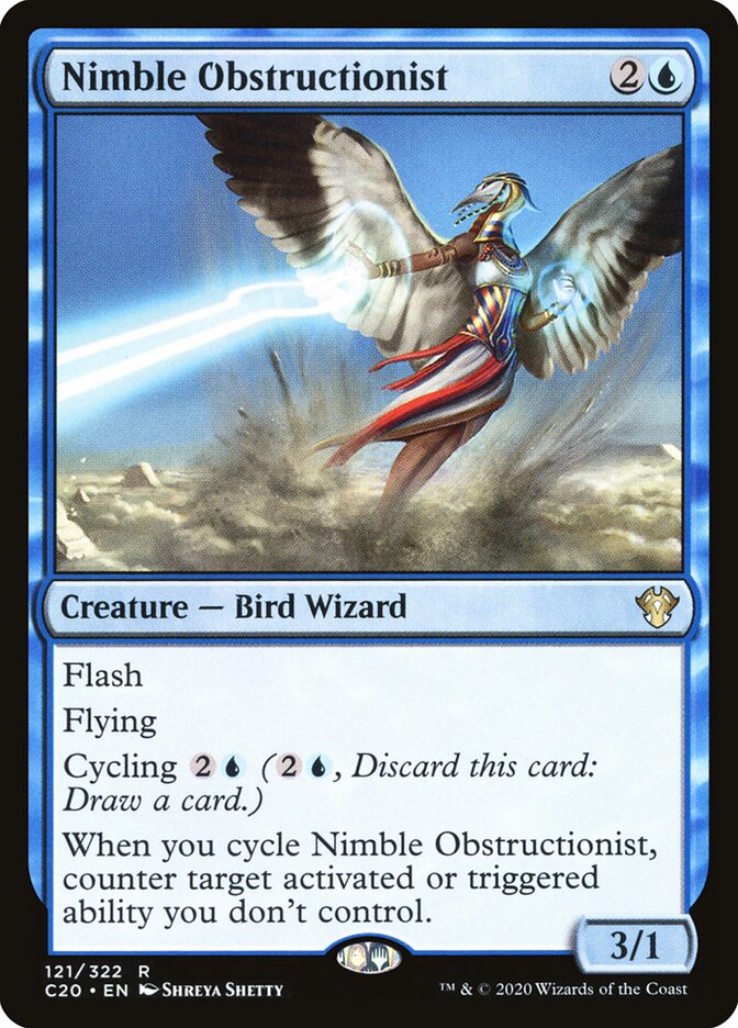Obstrucionista Ágil / Nimble Obstructionist - Magic: The Gathering - MoxLand