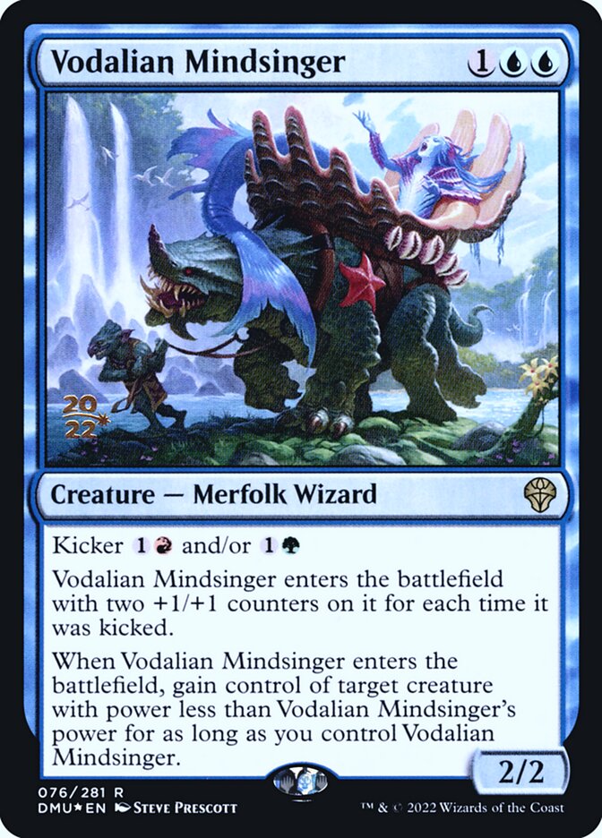 Canta-mente Vodaliana / Vodalian Mindsinger - Magic: The Gathering - MoxLand
