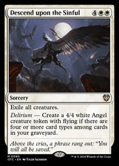 Cair sobre os Pecadores / Descend upon the Sinful - Magic: The Gathering - MoxLand