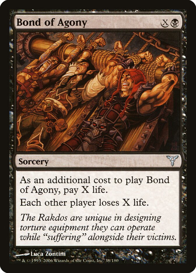 Elo de Agonia / Bond of Agony - Magic: The Gathering - MoxLand