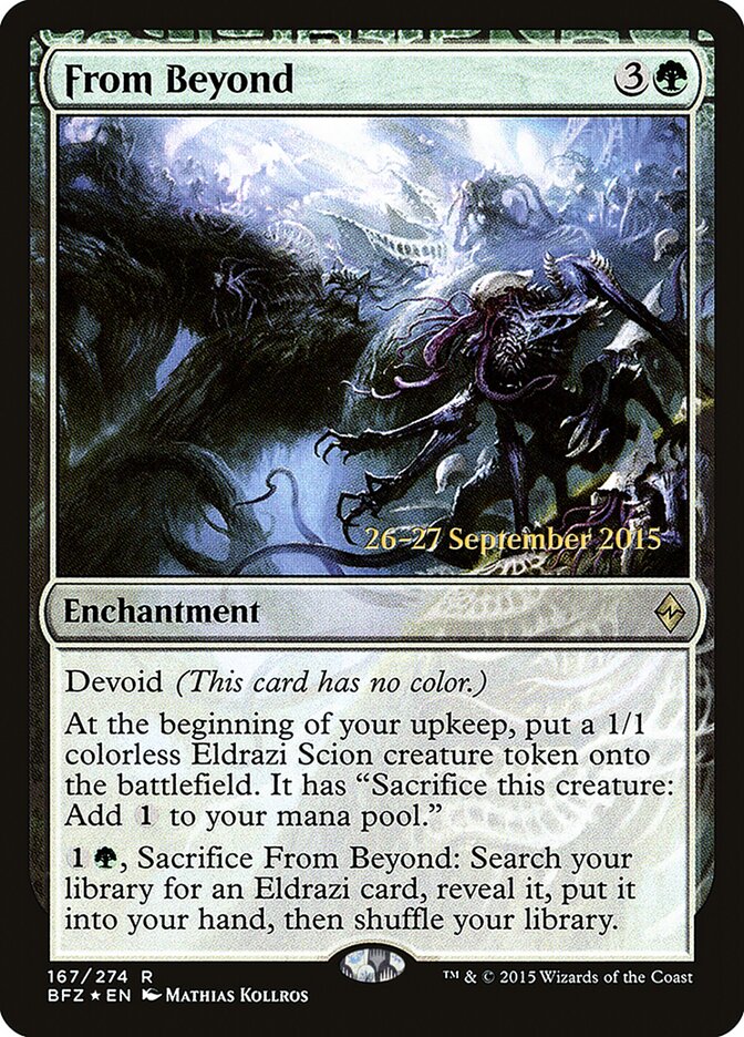 Do Além / From Beyond - Magic: The Gathering - MoxLand