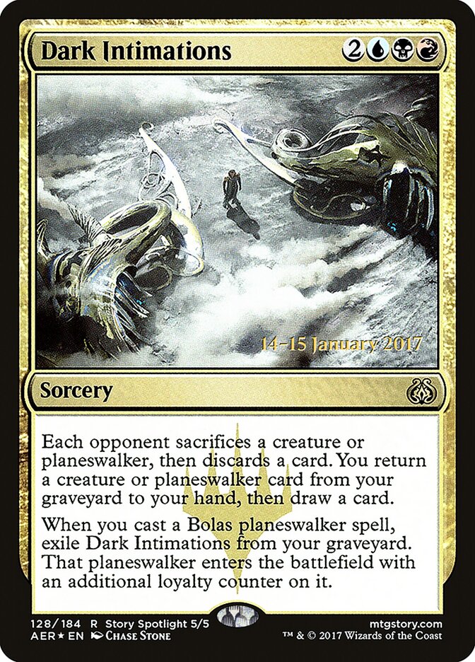 Intimações Sombrias / Dark Intimations - Magic: The Gathering - MoxLand