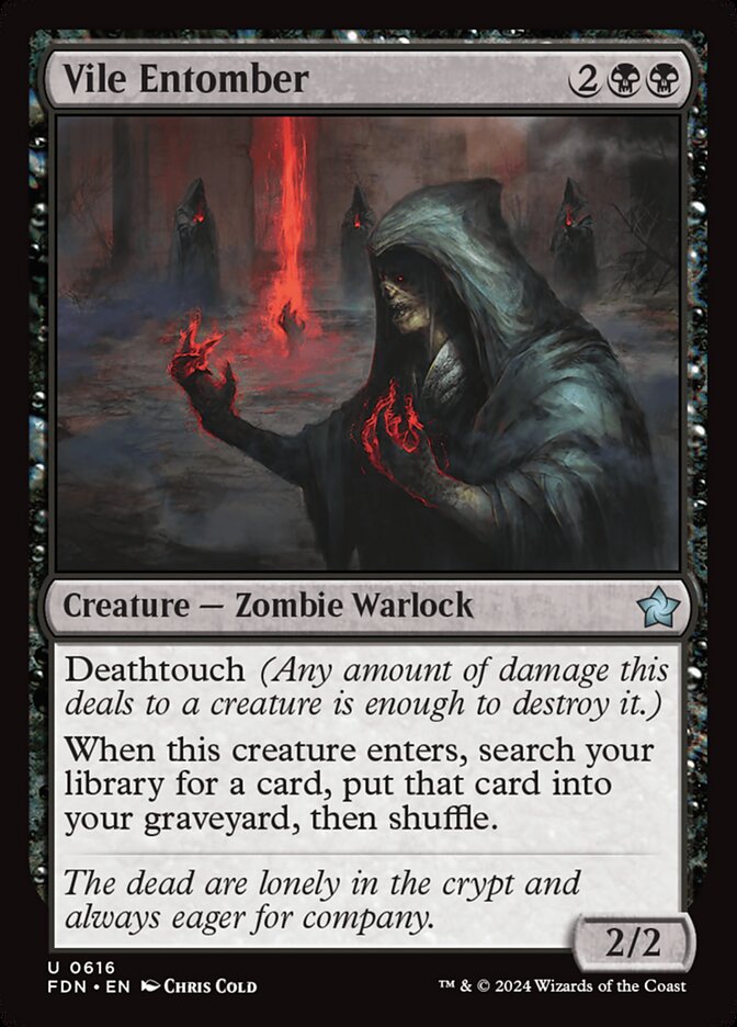 Sepultador Vil / Vile Entomber - Magic: The Gathering - MoxLand