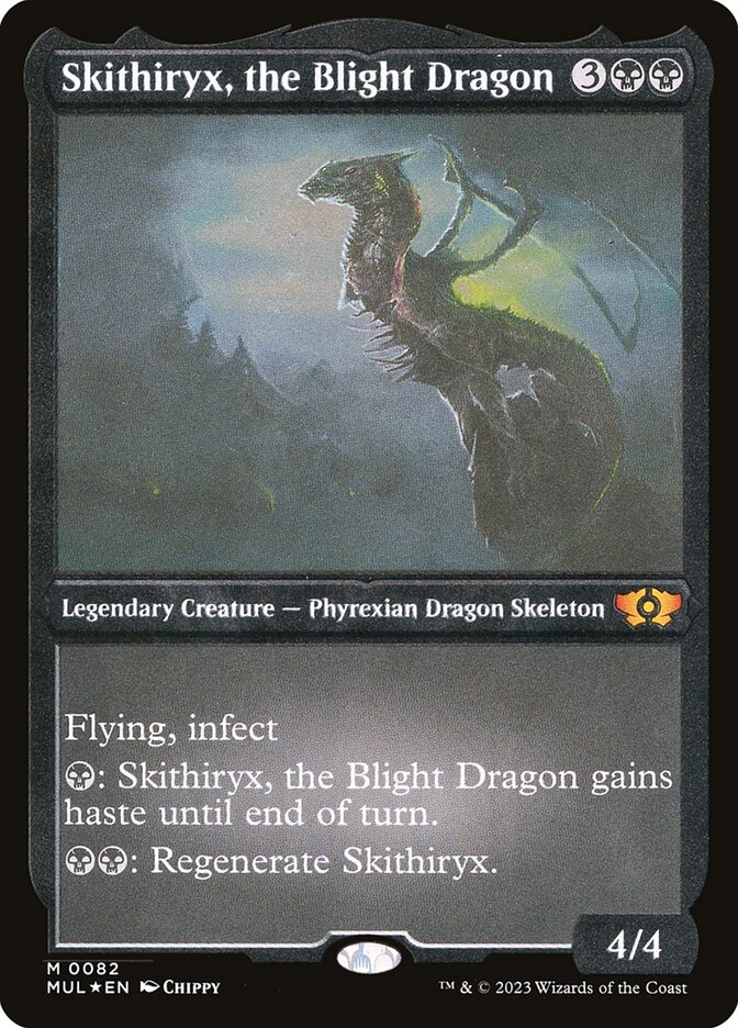 Skithiryx, o Dragão Assolador / Skithiryx, the Blight Dragon - Magic: The Gathering - MoxLand