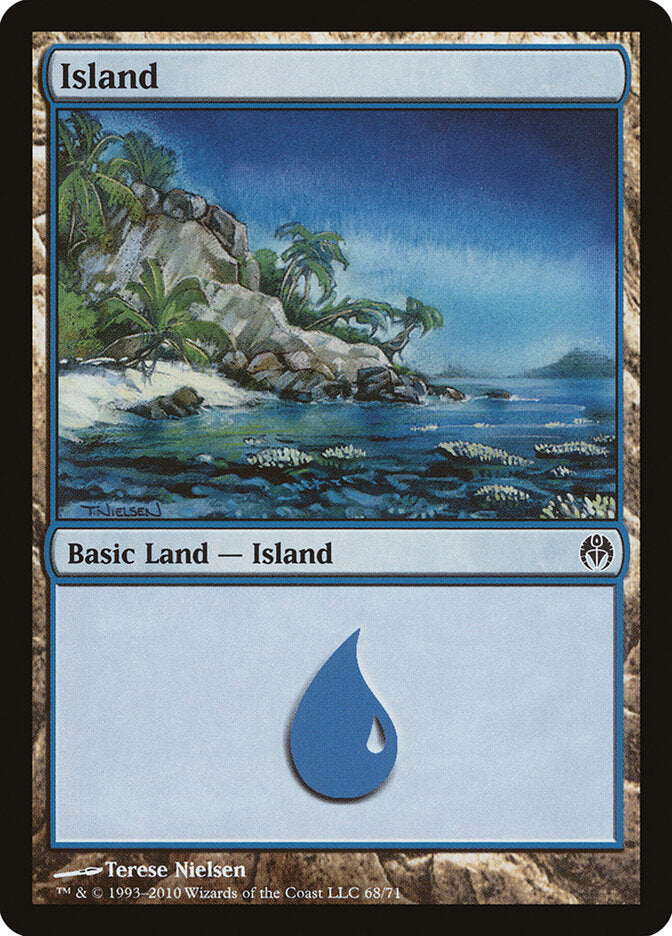 Ilha / Island - Magic: The Gathering - MoxLand