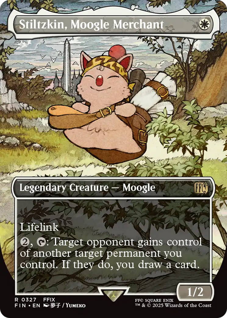 Stiltzkin, Mercador Moogle / Stiltzkin, Moogle Merchant - Magic: The Gathering - MoxLand