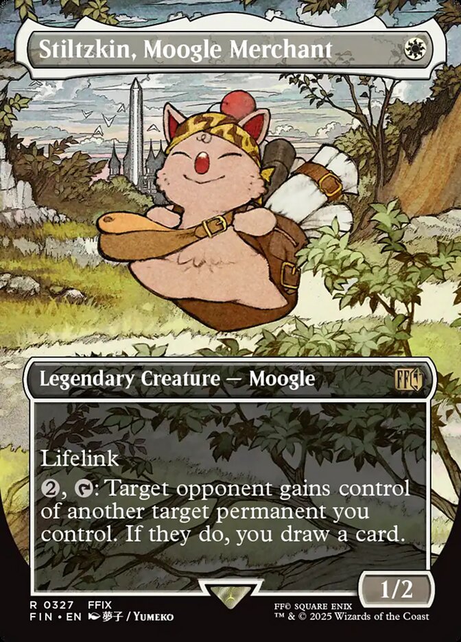 Stiltzkin, Mercador Moogle / Stiltzkin, Moogle Merchant - Magic: The Gathering - MoxLand
