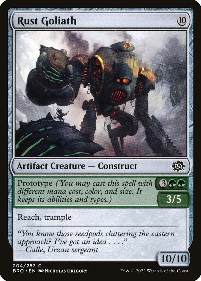 Golias de Ferrugem / Rust Goliath - Magic: The Gathering - MoxLand