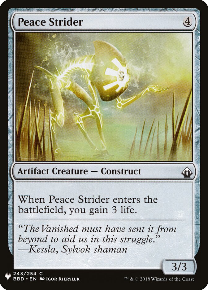 Andarilho Pacificador / Peace Strider - Magic: The Gathering - MoxLand