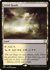 Matagal Fétido / Fetid Heath - Magic: The Gathering - MoxLand