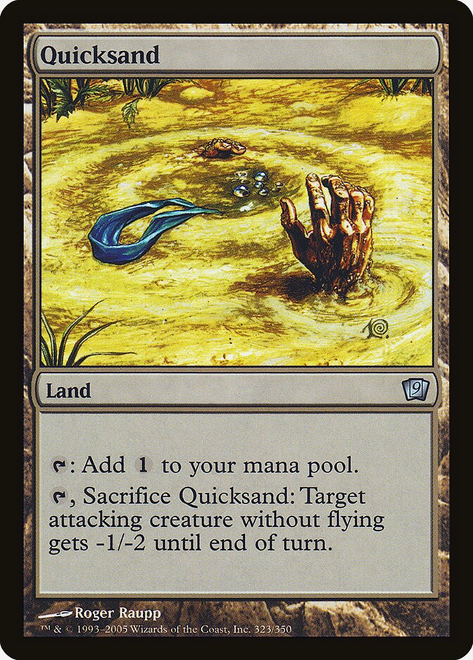 Areia Movediça / Quicksand - Magic: The Gathering - MoxLand