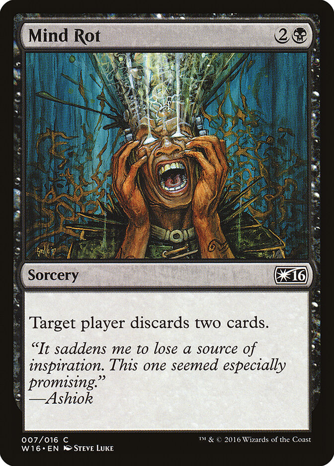 Estiolar a Mente / Mind Rot - Magic: The Gathering - MoxLand