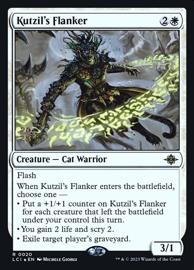 Flanqueador de Kutzil / Kutzil's Flanker - Magic: The Gathering - MoxLand